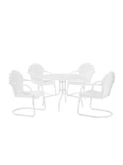 Crosley Tulip 5-piece Outdoor Dining Set -Garden Supplies Shop 8611578 wt 32v