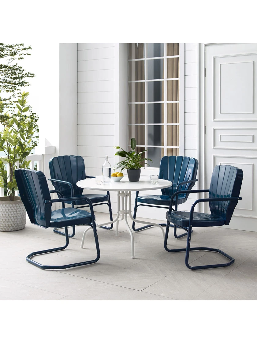 Crosley Ridgeland 5-piece Outdoor Dining Set 3 Crosley Ridgeland 5-piece Outdoor Dining Set