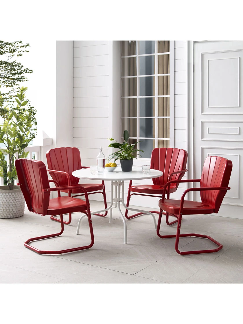Crosley Ridgeland 5-piece Outdoor Dining Set 4 Crosley Ridgeland 5-piece Outdoor Dining Set - Image 2