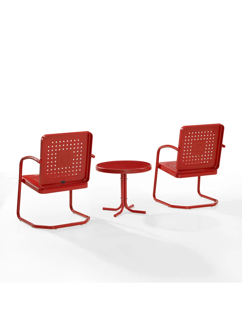 Crosley Bates 3-piece Outdoor Dining Chair Set 9 Crosley Bates 3-piece Outdoor Dining Chair Set - Image 7