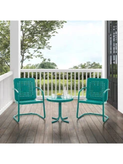 Crosley Bates 3-piece Outdoor Dining Chair Set 15 Crosley Bates 3-piece Outdoor Dining Chair Set -Garden Supplies Shop 8611583 tu 14v