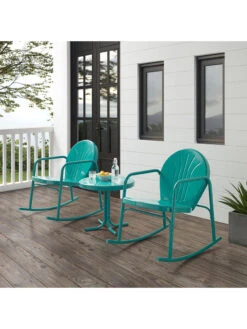 Crosley Griffith 3-piece Outdoor Rocking Chair Set 21 Crosley Griffith 3-piece Outdoor Rocking Chair Set -Garden Supplies Shop 8611588 tu 24v