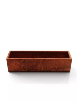 Veradek Metallic Series Corten Steel Window Box Planter, 36" 12 Veradek Metallic Series Corten Steel Window Box Planter, 36" -Garden Supplies Shop 8611609 06V tif