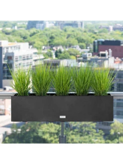 Veradek Metallic Series Railing Planters -Garden Supplies Shop 8611610 05v