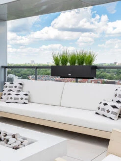 Veradek Metallic Series Railing Planters -Garden Supplies Shop 8611610 06v