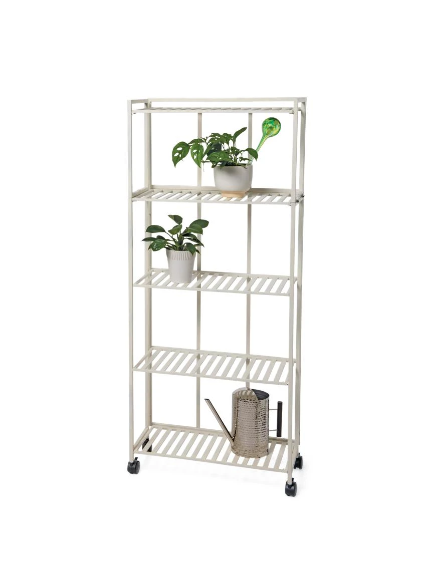 Oslo 4-Tier Plant Stand With Folding Shelves 6 Oslo 4-Tier Plant Stand With Folding Shelves - Image 4