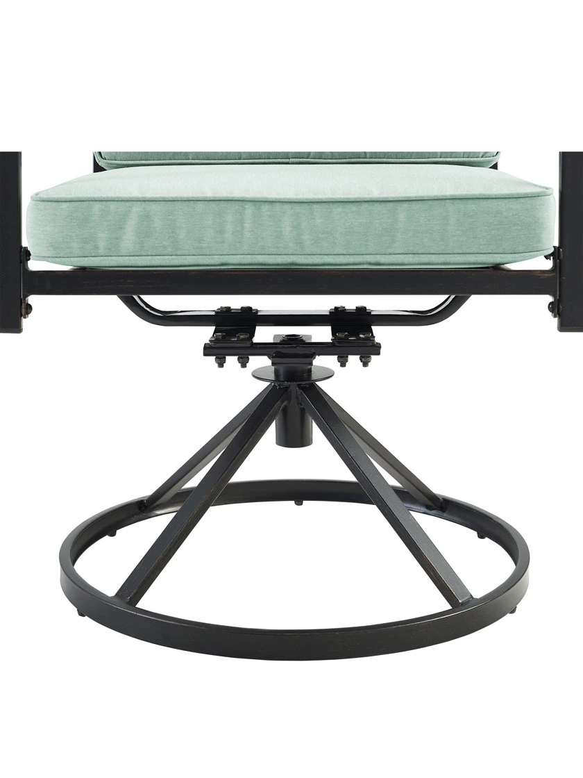 Crosley Kaplan 5Pc Outdoor Dining Set With Swivel Chairs 11 Crosley Kaplan 5Pc Outdoor Dining Set With Swivel Chairs - Image 9