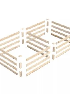 Pine Raised Garden Beds, 4'x8' -Garden Supplies Shop 8612238 01V jpg