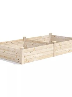 Pine Raised Garden Beds, 4'x8' -Garden Supplies Shop 8612238 03V jpg