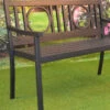 Gramercy Outdoor Metal Bench -Garden Supplies Shop 8612281 03v gramercy outdoor metal bench