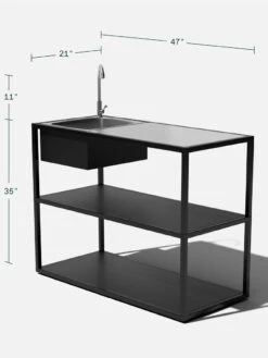 Veradek Stainless Steel Outdoor Kitchen Series Counter Sink -Garden Supplies Shop 8612469 16v 1