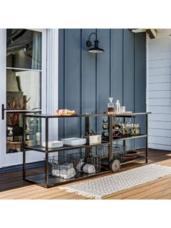 Veradek Stainless Steel Outdoor Kitchen Series Bar Cart -Garden Supplies Shop 8612470 12v