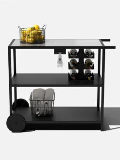 Veradek Stainless Steel Outdoor Kitchen Series Bar Cart -Garden Supplies Shop 8612470 19v