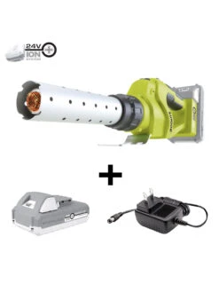 Sun Joe® 24-Volt 2.0Ah Cordless Elec. 1292-Degree Fire Starter, For Charcoal Grills -Garden Supplies Shop 8612520 02v