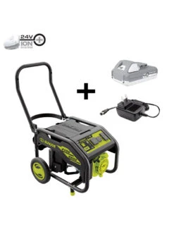 Sun Joe® 4,100/3,300-Running Watt Propane Powered Portable Generator W/24VBattery Starter 11 Sun Joe® 4,100/3,300-Running Watt Propane Powered Portable Generator W/24VBattery Starter -Garden Supplies Shop 8612525 01v