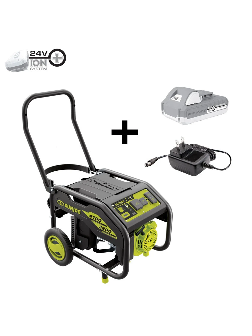 Sun Joe® 4,100/3,300-Running Watt Propane Powered Portable Generator W/24VBattery Starter 5 Sun Joe® 4,100/3,300-Running Watt Propane Powered Portable Generator W/24VBattery Starter - Image 3