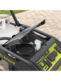 Sun Joe® 4,100/3,300-Running Watt Propane Powered Portable Generator W/24VBattery Starter 15 Sun Joe® 4,100/3,300-Running Watt Propane Powered Portable Generator W/24VBattery Starter -Garden Supplies Shop 8612525 05v