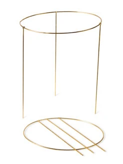 Brass Plated Grow Throughs, Set Of 2 12 Brass Plated Grow Throughs, Set Of 2 -Garden Supplies Shop 8612661 191