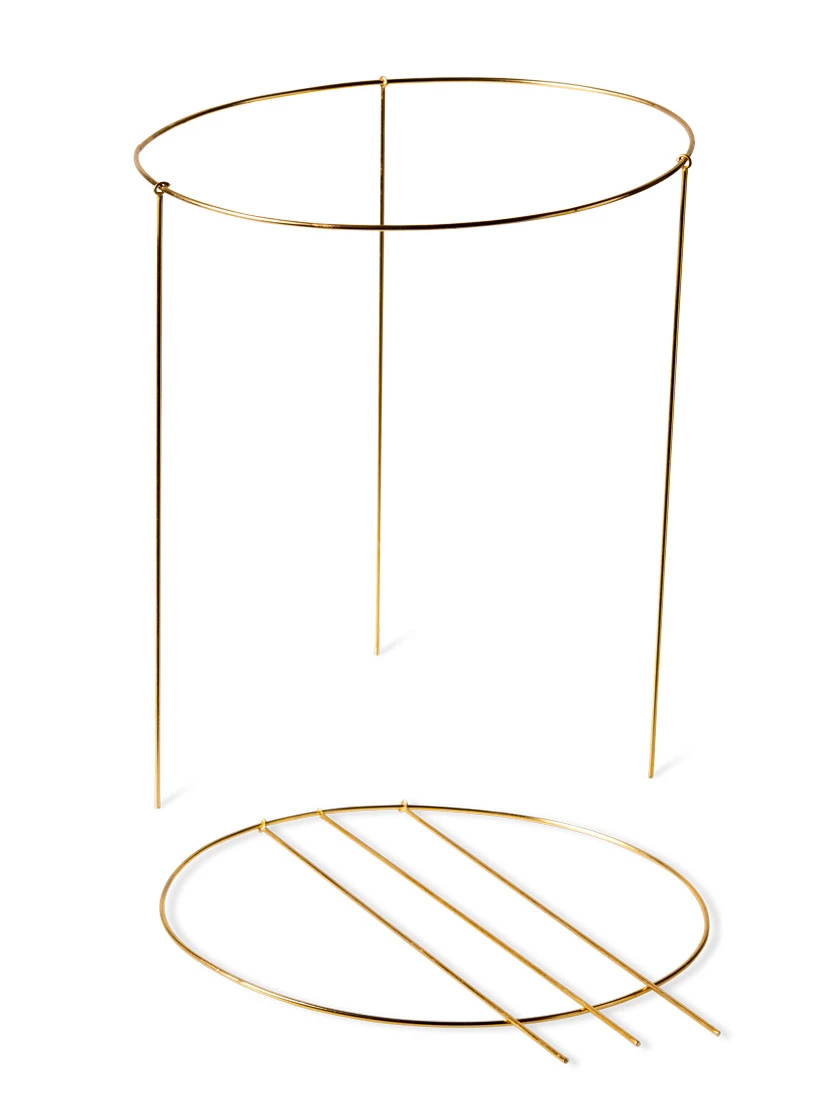 Brass Plated Grow Throughs, Set Of 2 7 Brass Plated Grow Throughs, Set Of 2 - Image 5