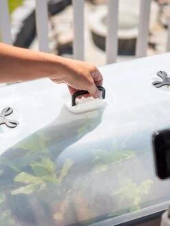 Self-Watering Standing Salad Planter With Cloche 12 Self-Watering Standing Salad Planter With Cloche -Garden Supplies Shop 8612702 2036 tif