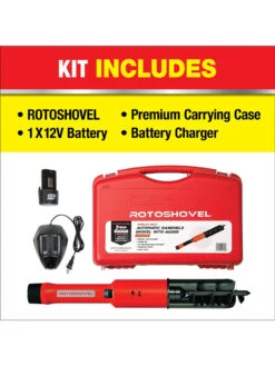 Rotoshovel Battery-Operated Garden Auger -Garden Supplies Shop 8612719 07v