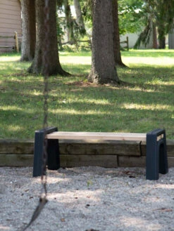 Custom Length Lightweight Indoor Or Outdoor Backless Bench Ends 14 Custom Length Lightweight Indoor Or Outdoor Backless Bench Ends -Garden Supplies Shop 8612858bk 16v