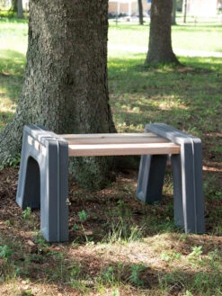 Custom Length Lightweight Indoor Or Outdoor Backless Bench Ends