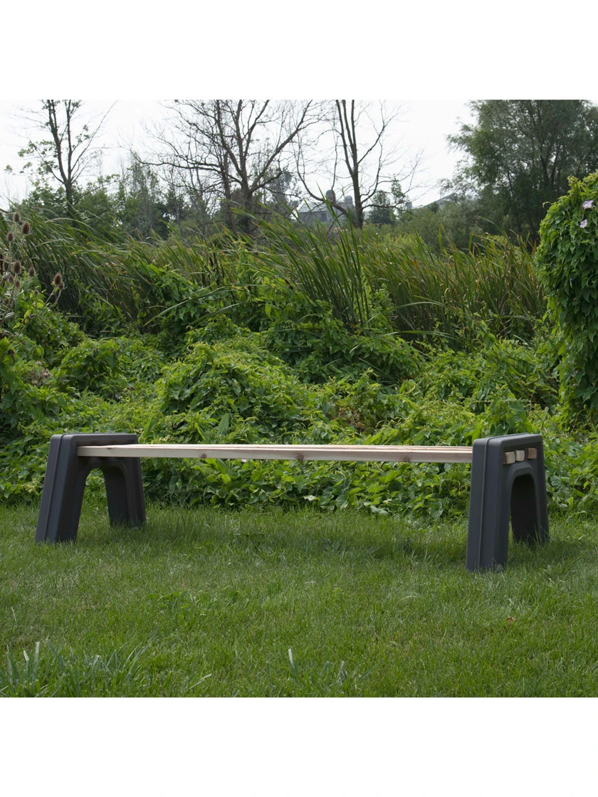 Custom Length Lightweight Indoor Or Outdoor Backless Bench Ends 8 Custom Length Lightweight Indoor Or Outdoor Backless Bench Ends - Image 6