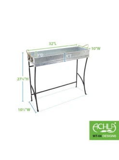 Achla Designs Trestle Plant Stand -Garden Supplies Shop 8612887 02v