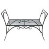 Achla Designs Wrought Iron Arbor Bench -Garden Supplies Shop 8612912 02v achla designs wrought iron arbor bench