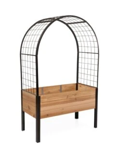 2’ X 4’ Arch Trellis For Planter Boxes -Garden Supplies Shop 8612976 0006