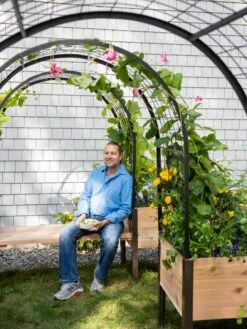 Cedar Bench Kit, Natural, 48" -Garden Supplies Shop 8612976 0965