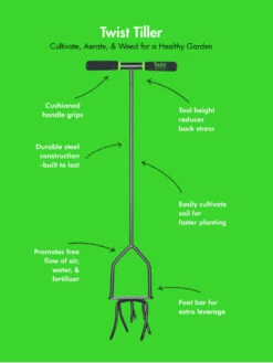 Yard Butler® Twist Tiller -Garden Supplies Shop 8613177 02v