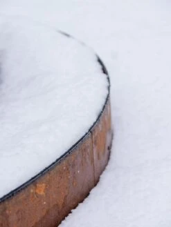 Birdies™ Corten Steel Round Raised Bed, Large, Low -Garden Supplies Shop 8613245 0073