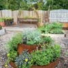 Birdies™ Corten Steel Tiered Round Raised Bed Kit, Tall -Garden Supplies Shop 8613287 0013 birdies corten steel tiered round raised bed kit tall