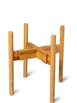 Adjustable Bamboo Plant Stand, Set Of 2 11 Adjustable Bamboo Plant Stand, Set Of 2 -Garden Supplies Shop 8613292 7071
