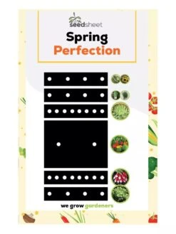 SeedSheets Organic Vegetable Garden, Spring Perfection, 4' X 8' -Garden Supplies Shop 8613297 02V 3 4 seedsheets organic vegetable garden spring perfection 4 feet x 8 feet