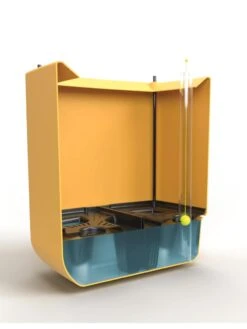 Oasis Self-Watering Tomato Planter With Trellis -Garden Supplies Shop 8613440 crosssection