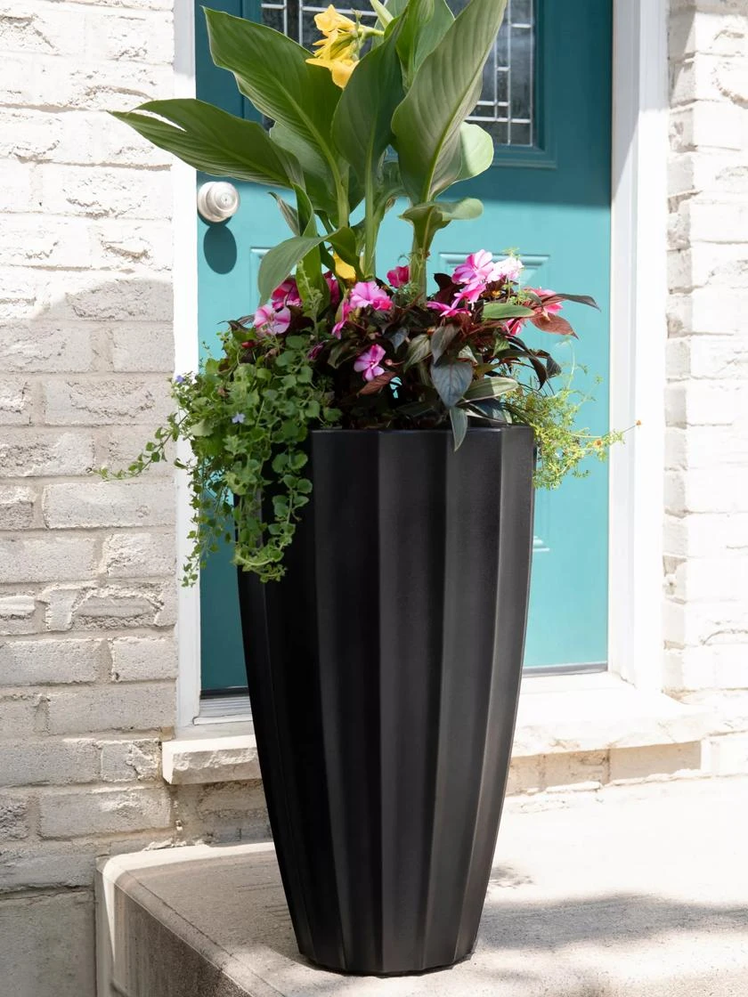 Sedona Tall Planter, 28" Height 3 Sedona Tall Planter, 28" Height
