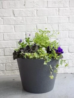 Self-Watering FiberStone Planters -Garden Supplies Shop 8613676 8646 self watering fiber clay pot 17 inches