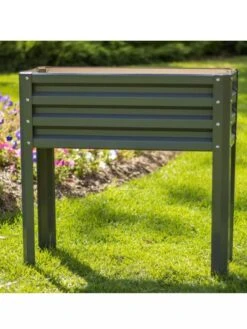 Metal Double Height Raised Garden Bed -Garden Supplies Shop 8613688 06V 3 4