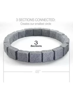 Beuta™ 6-Block Edging Section, 4 Pack -Garden Supplies Shop 8614155 04V 3 4