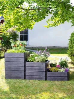 Modular Rectangular Raised Bed Kit -Garden Supplies Shop 8614248 03V