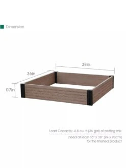 Essential Raised Garden Bed 7 Essential Raised Garden Bed -Garden Supplies Shop 8614253 03V 3 4