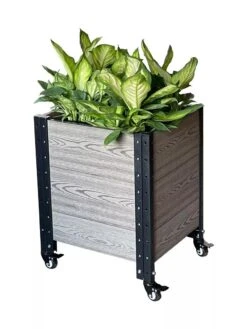 Mobile Deep Root Corner Planter -Garden Supplies Shop 8614266 01V