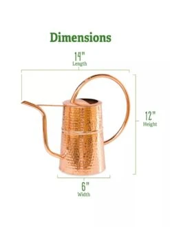 Copper Indoor Watering Can -Garden Supplies Shop Copper Watering Can