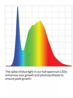 Tall Bamboo LED Grow Light Garden 19 Tall Bamboo LED Grow Light Garden -Garden Supplies Shop LED ColorSpectrum grid PDP 23